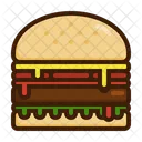 Hamburguesa  Icono