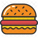 Hamburguesa  Icono