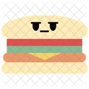 Hamburger Burger Fast Food Icono