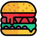 Hamburguesa Pan Rapido Icono