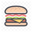 Hamburguesa  Icono