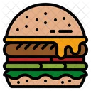 Hamburguesa  Icono