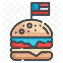 Hamburguesa  Icono