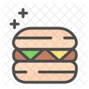 Hamburguesa  Icono