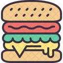 Hamburguesa  Icono