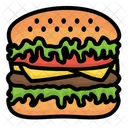 Hamburguesa  Icono