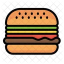 Hamburguesa  Icono