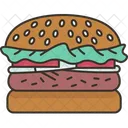 Hamburguesa  Icono