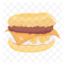 Hamburguesa Hamburguesa Hamburguesa De Ternera Icono