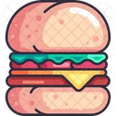 Hamburguesa  Icono