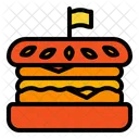 Hamburguesa  Icono