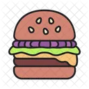 Hamburguesa  Icono