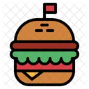 Hamburguesa  Icono