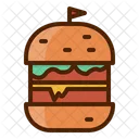 Hamburguesa  Icono