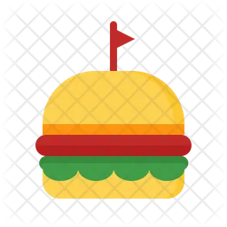 Hamburguesa  Icono