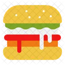 Amantes De La Comida Condimento Pan De Sesamo Icono