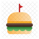 Hamburguesa  Icono