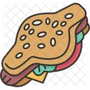 Hamdog Burger Bun Icon