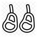 Hammelfleisch Lebensmittel Fleisch Symbol