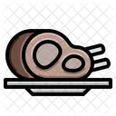 Hammelfleisch Fleisch Lamm Symbol