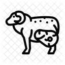 Hammelfleisch  Symbol