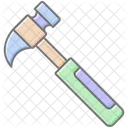 Hammer Lineal Color Icon アイコン