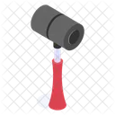 Gummi Holzhammer Hammer Symbol