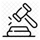 Justice Hammer Judge Legal Freedom Activism Miscellaneous Icon