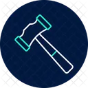 Hammer Tool Construction Icon