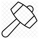 Hammer Holzhammer Vorschlaghammer Symbol