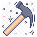 Hammer Claw Hammer Carpenter Tool Icon