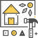 Hammer Nagel Reparatur Symbol
