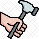 Hammer Labour Tools Icon