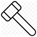 Hammer Hammer Streitkolben Symbol