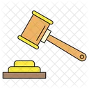 Hammer Justice Table Icon