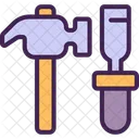 Hammer And Chisel Icon