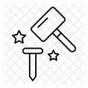 Hammer and Nail  Icon