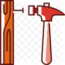 Hammer And Nail  Icon