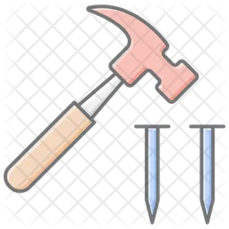 Hammer-and-nails  Icon