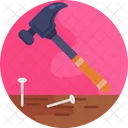 Hammer and Nails  Icon