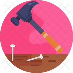 Hammer and Nails  Icon