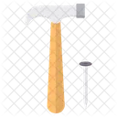 Hammer And Nails  Icon