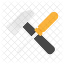 Hammer And Screwdriver  Icon