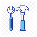 Hammer And Wrench  Icon