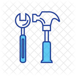 Hammer And Wrench  Icon
