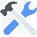 Hammer And Wrench Wrench Hammer Symbol