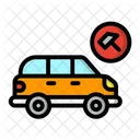 Hammer Body Repair Car Icon