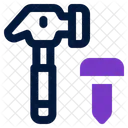 Hammer Tool Strike Icon