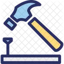 Hammer Hammer For Nail Fixer Hammer Tool Icon