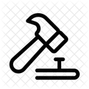 Hammer Knock Tool Icon
